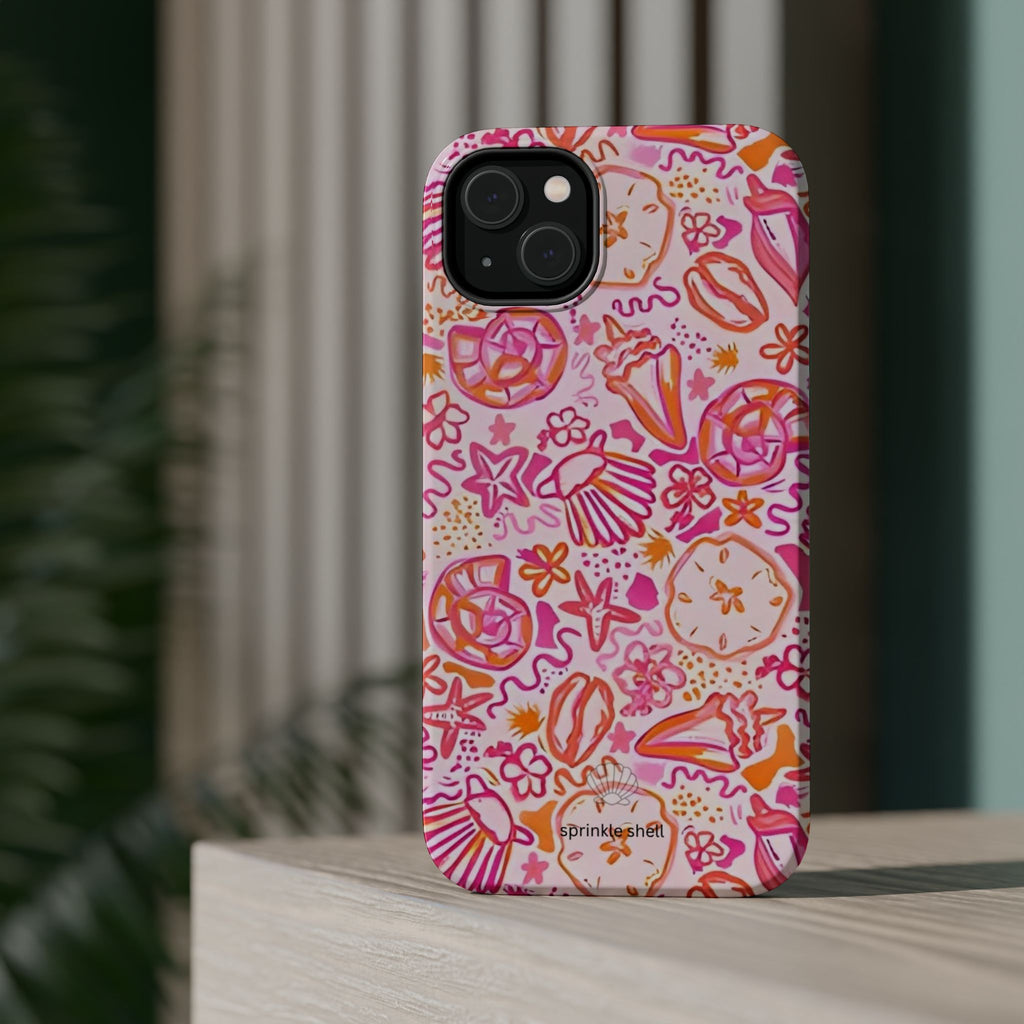 MagSafe Pink Clutter Iphone Case