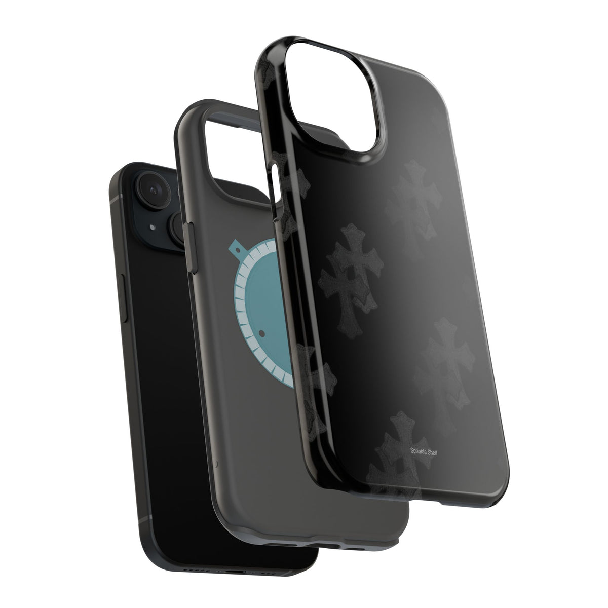 MagSafe black cross case