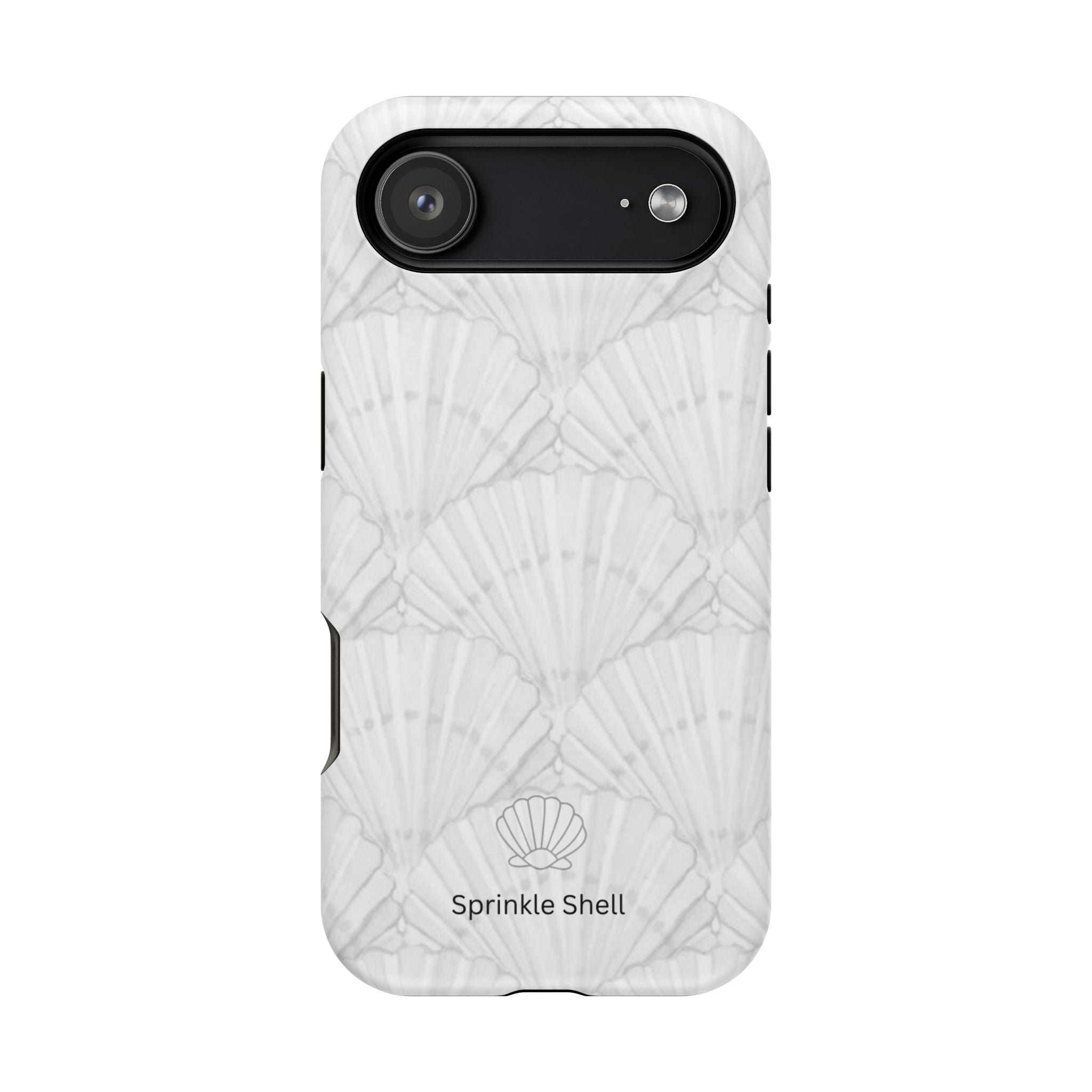 Shell-Pattern Magnetic Impact Phone Case — Protective Modular iPhone Cover