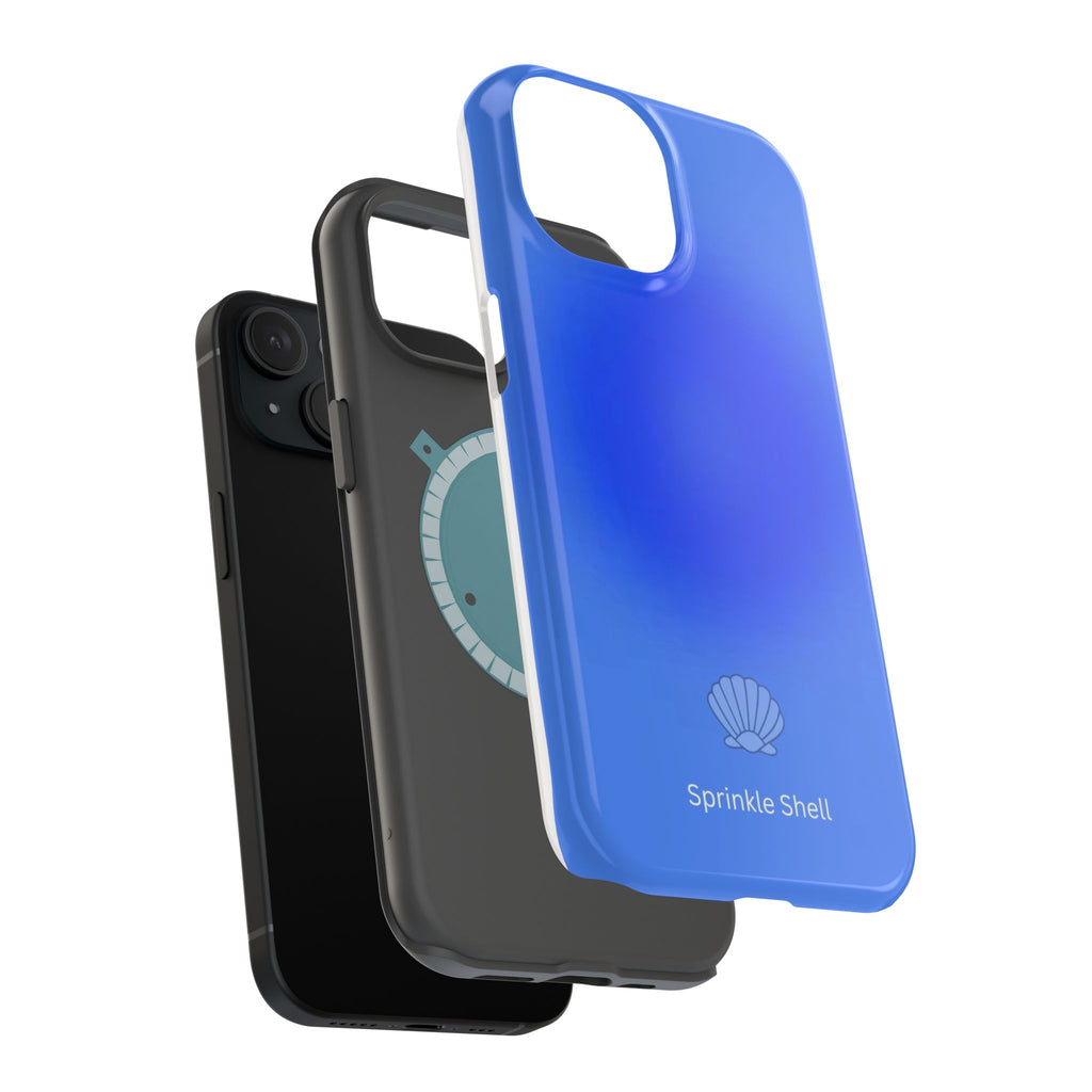 MagSafe blue aura case