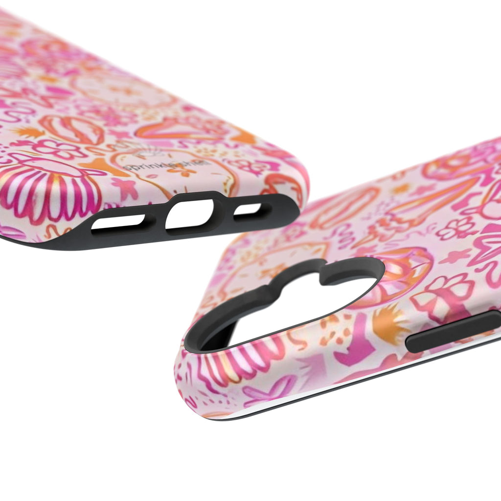 MagSafe Pink Clutter Iphone Case