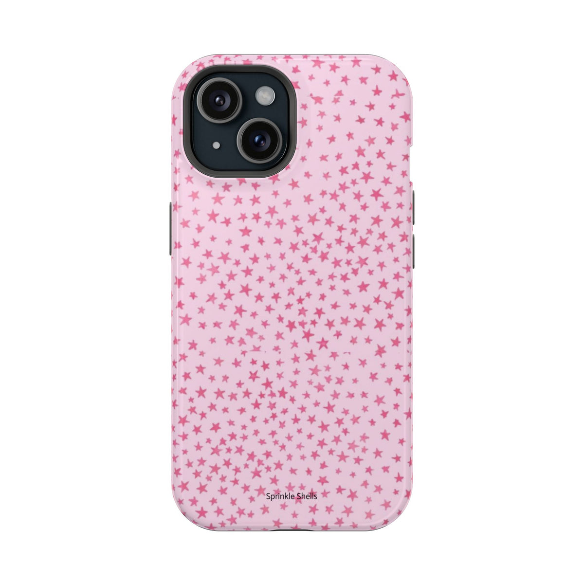 MagSafe mini pink stars case
