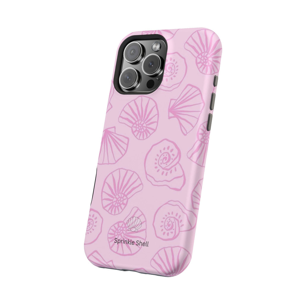 MagSafe pink shells case