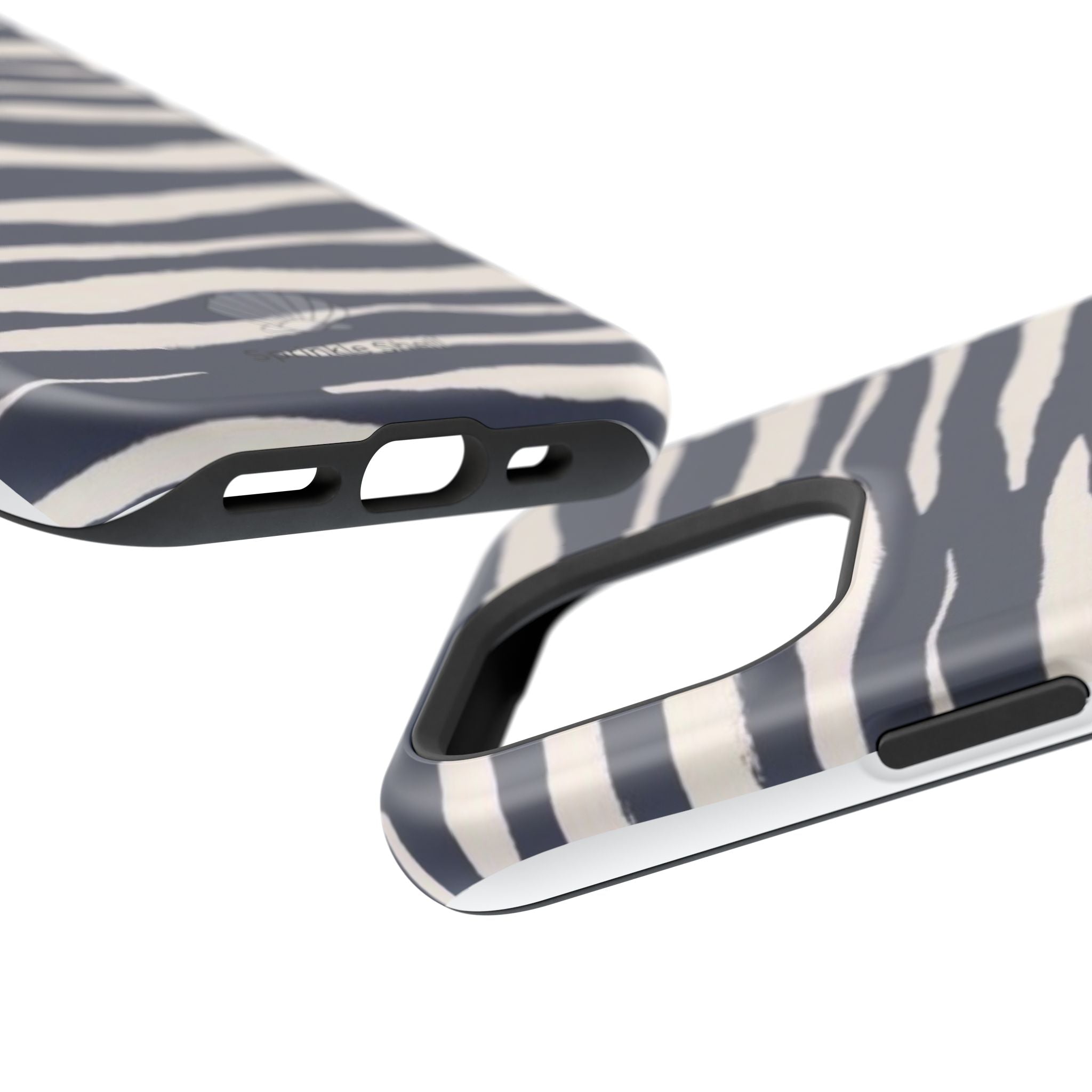 MagSafe Blue zebra print case