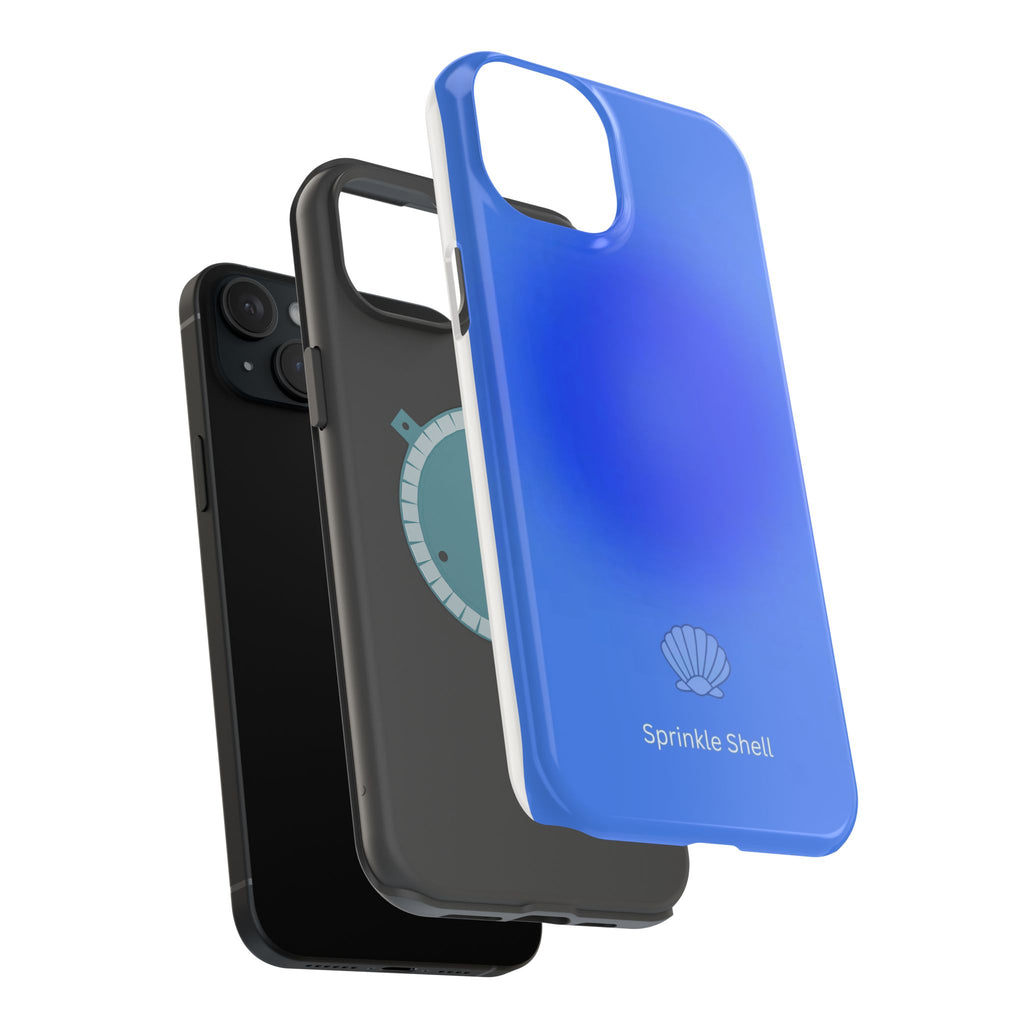 MagSafe blue aura case