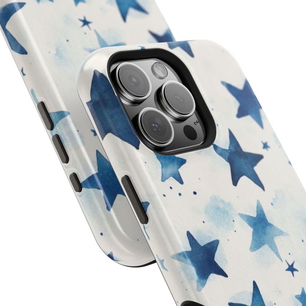 MagSafe Blue Stars iPhone Case