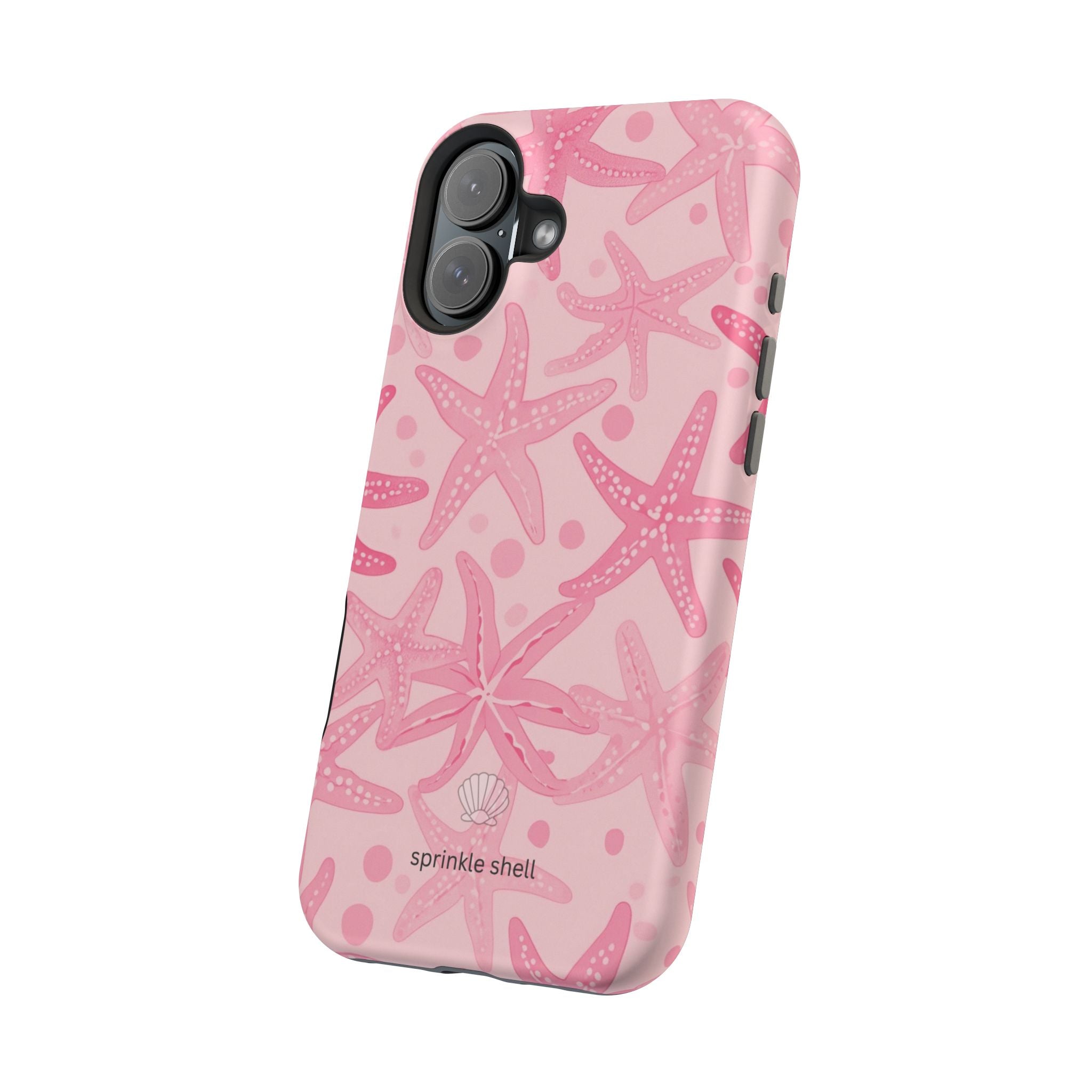 MagSafe Pink Starfish Iphone Case