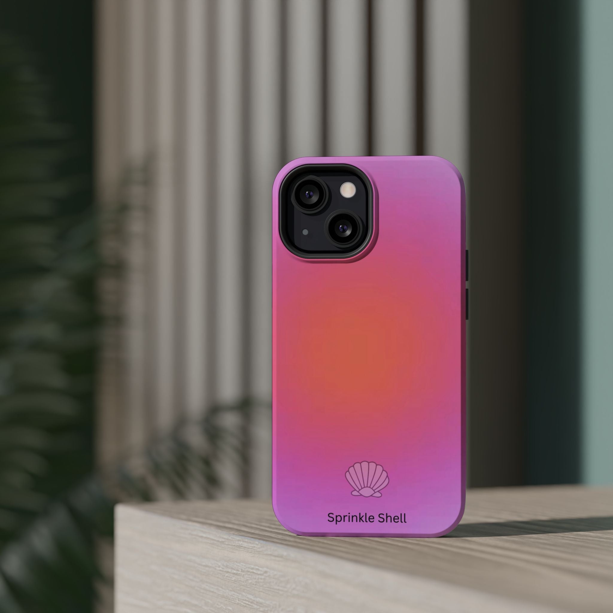 MagSafe sunset aura case