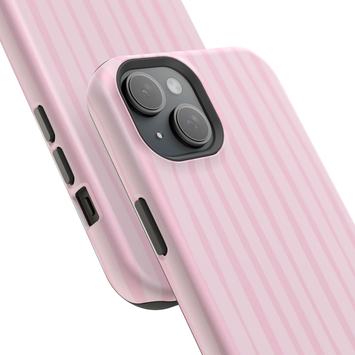 MagSafe pink uneven lines case