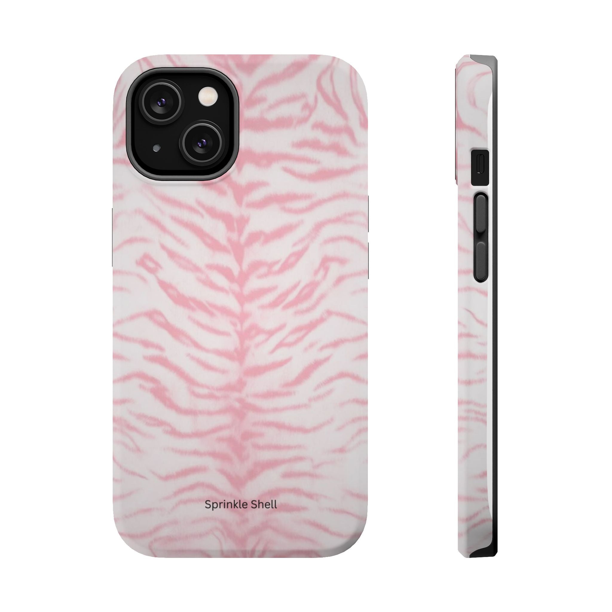 MagSafe Pink Zebra Print Iphone Case