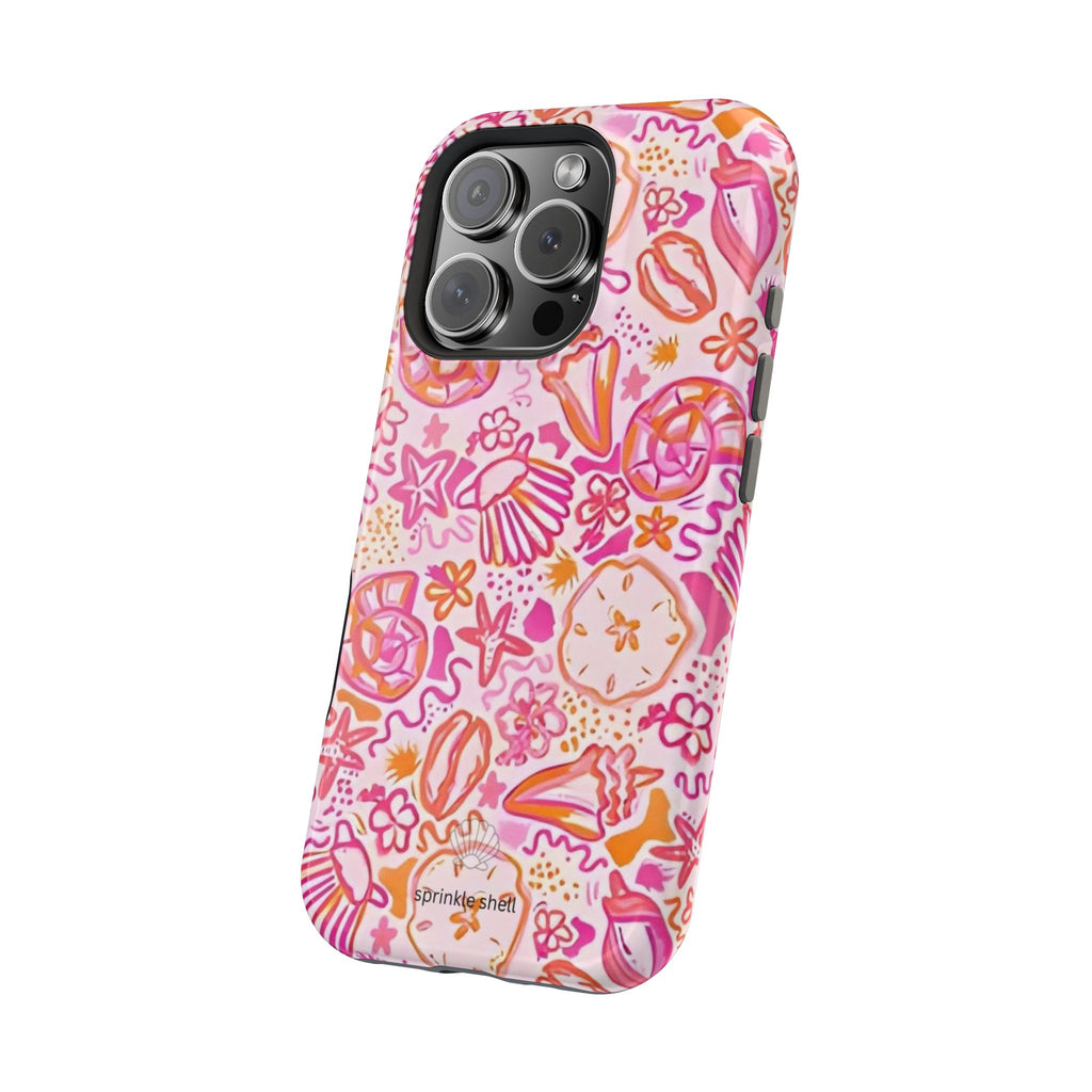 MagSafe Pink Clutter Iphone Case