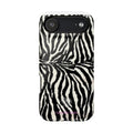 MagSafe black zebra print case