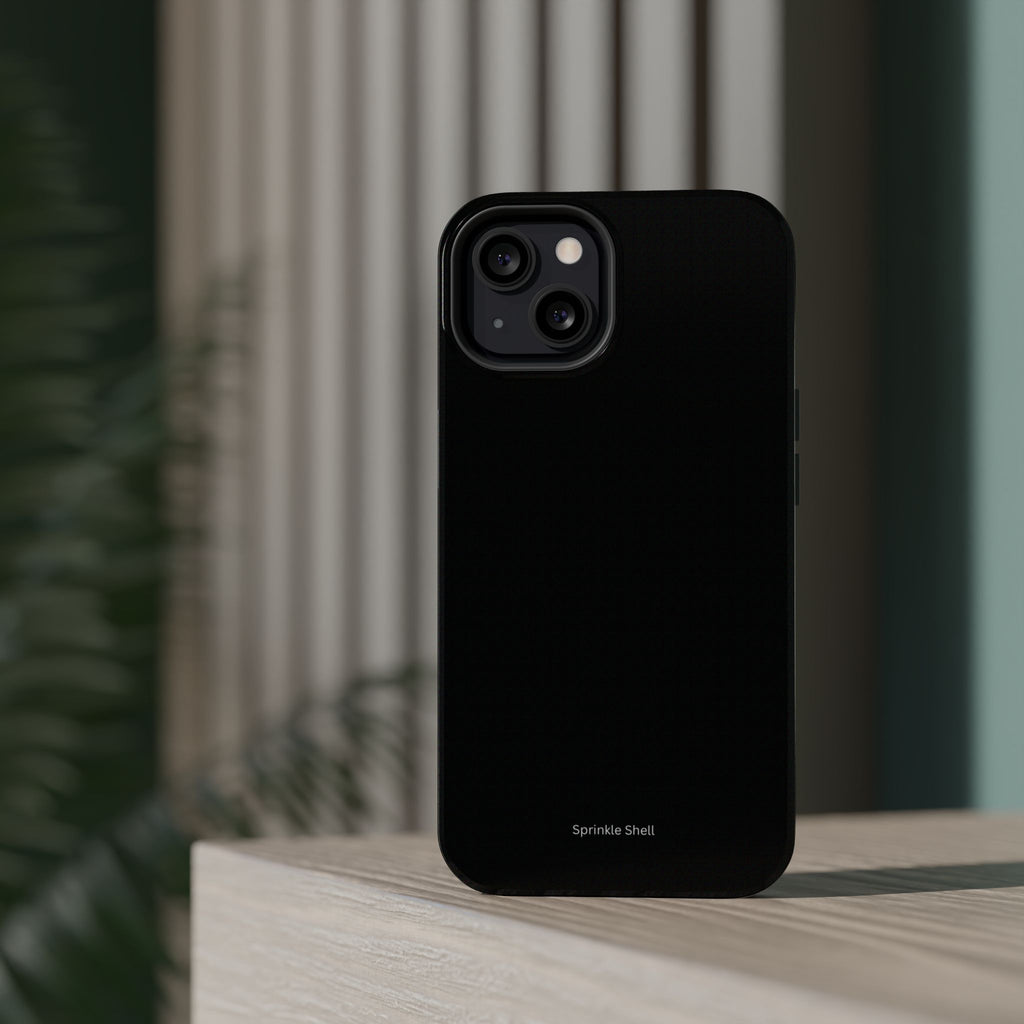 MagSafe Plain Black Iphone Case