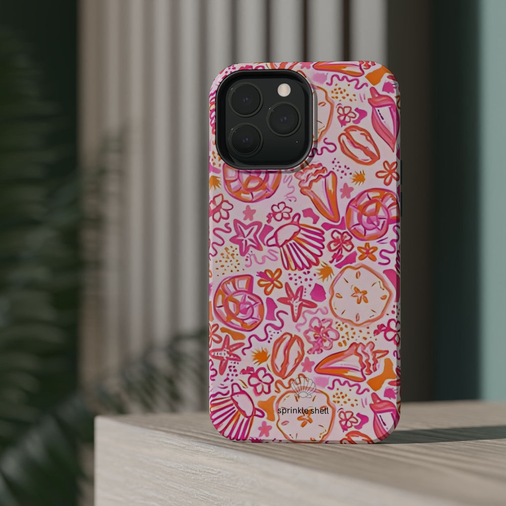 MagSafe Pink Clutter Iphone Case