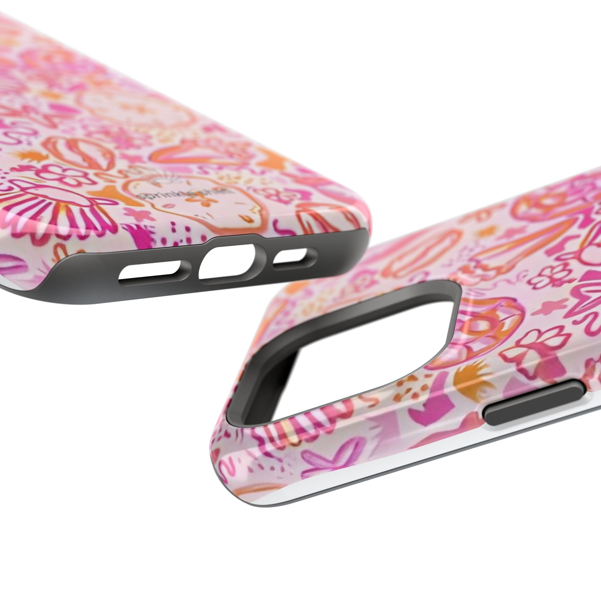 MagSafe Pink Clutter Iphone Case