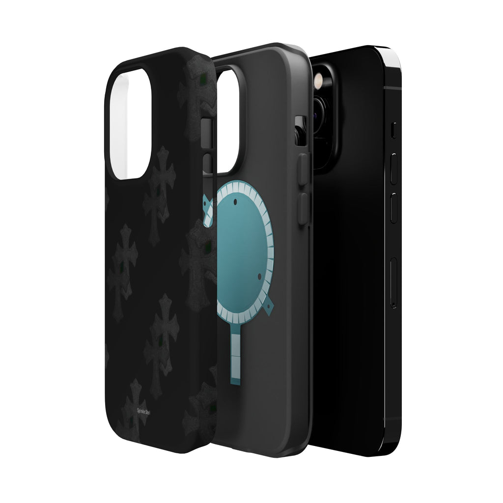 MagSafe black cross case