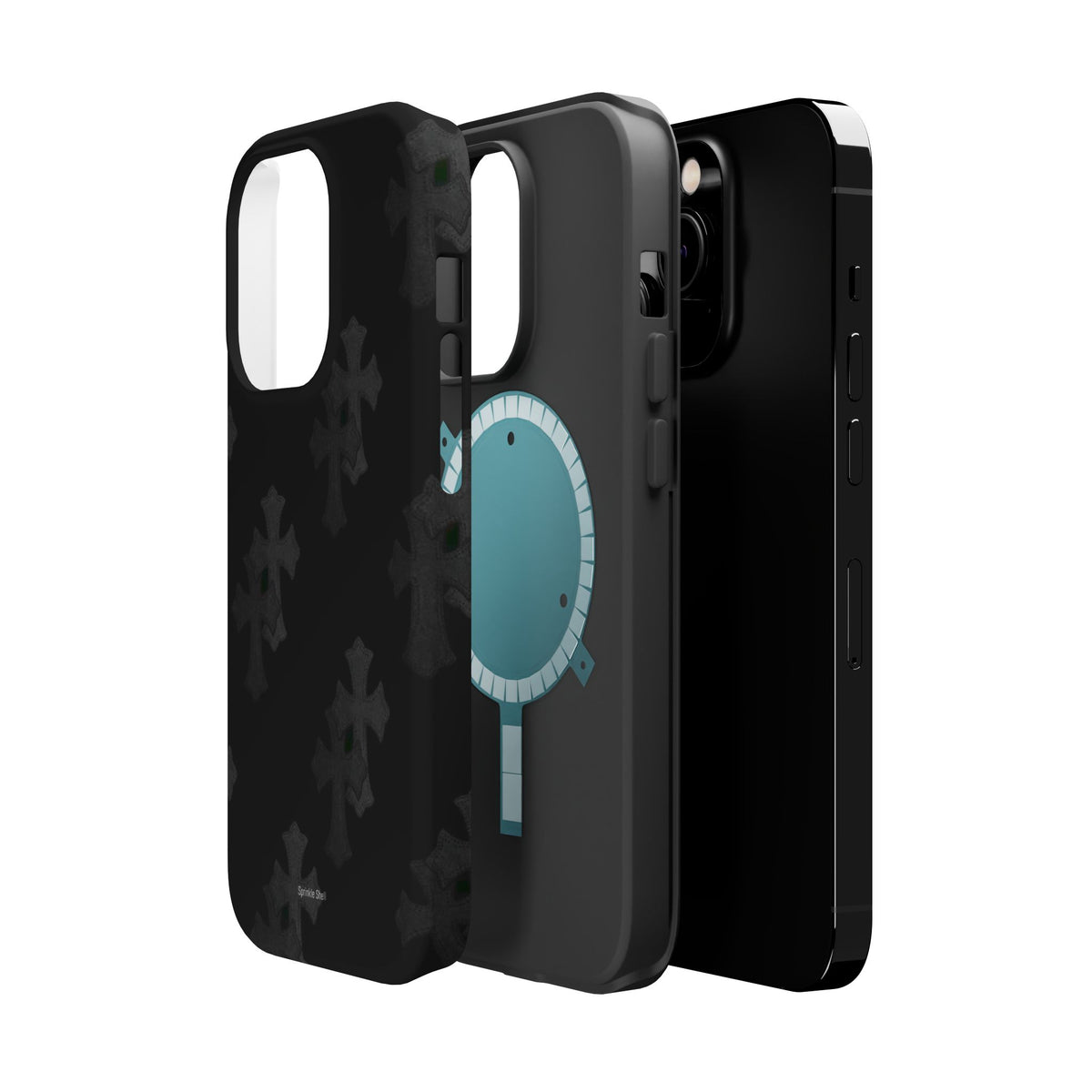 MagSafe black cross case