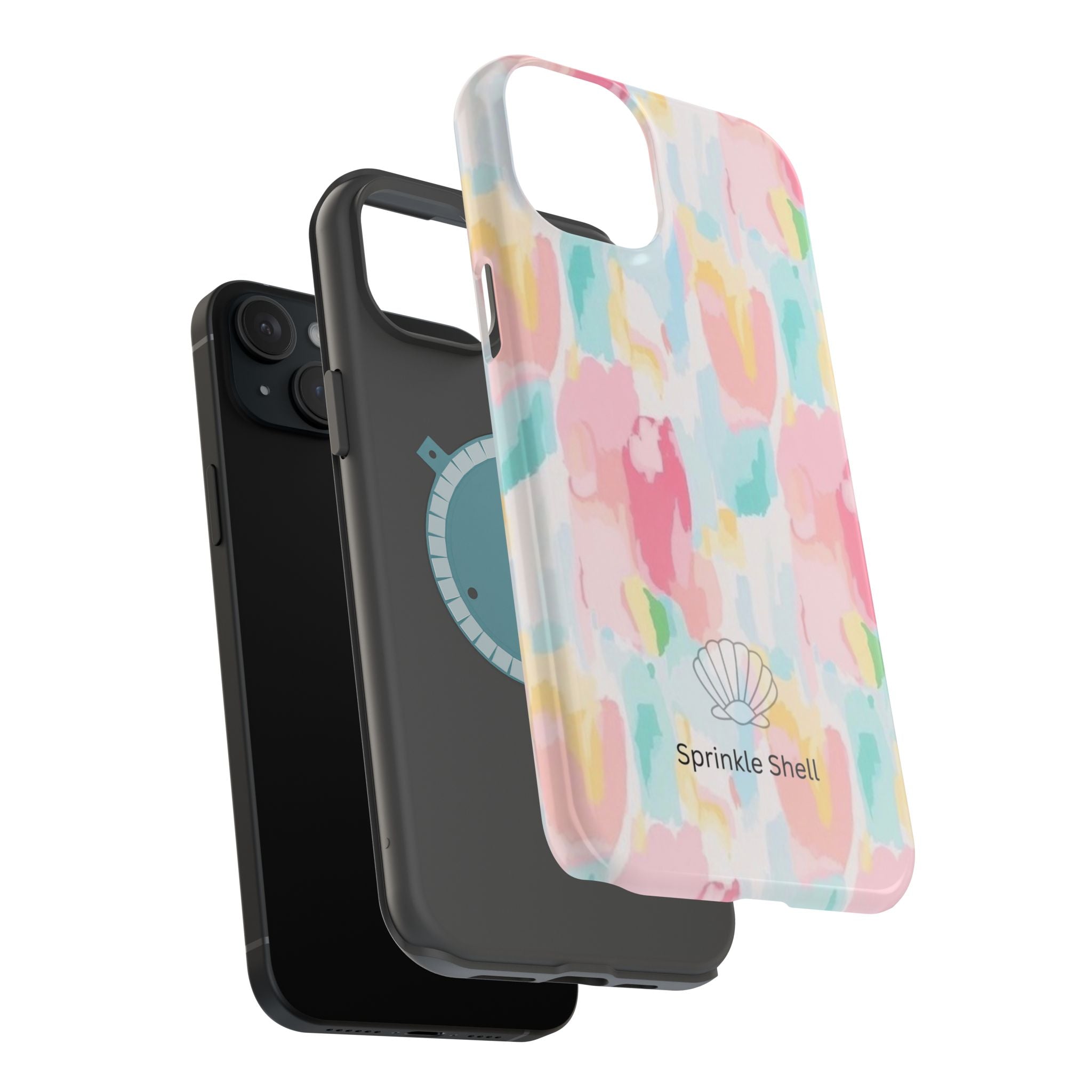 MagSafe cute colorful paint case