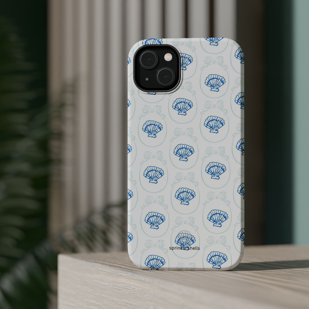 MagSafe Blue Shell iphone Case