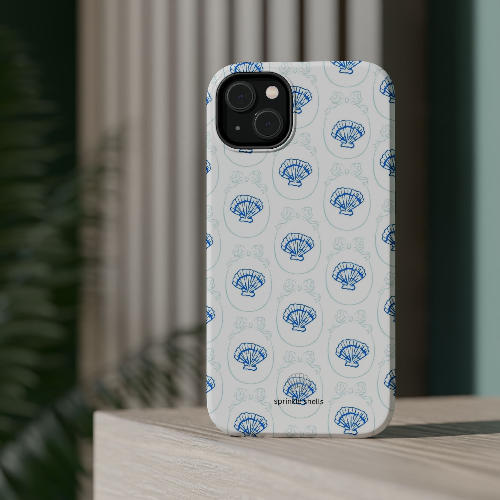 MagSafe Blue Shell iphone Case