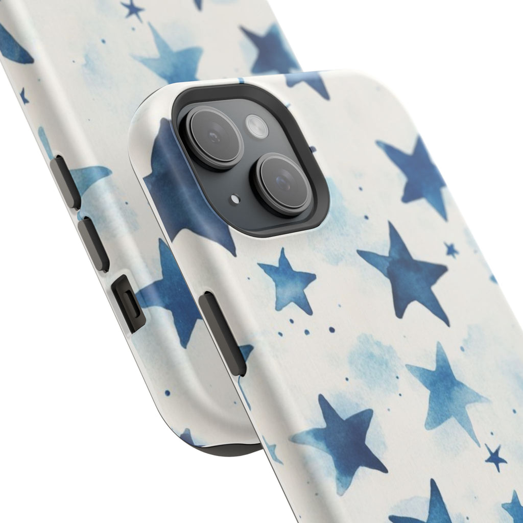 MagSafe Blue Stars iPhone Case