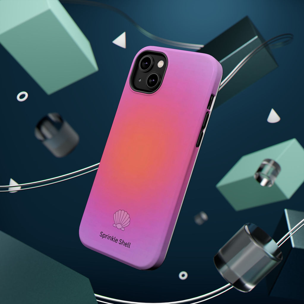 MagSafe sunset aura case