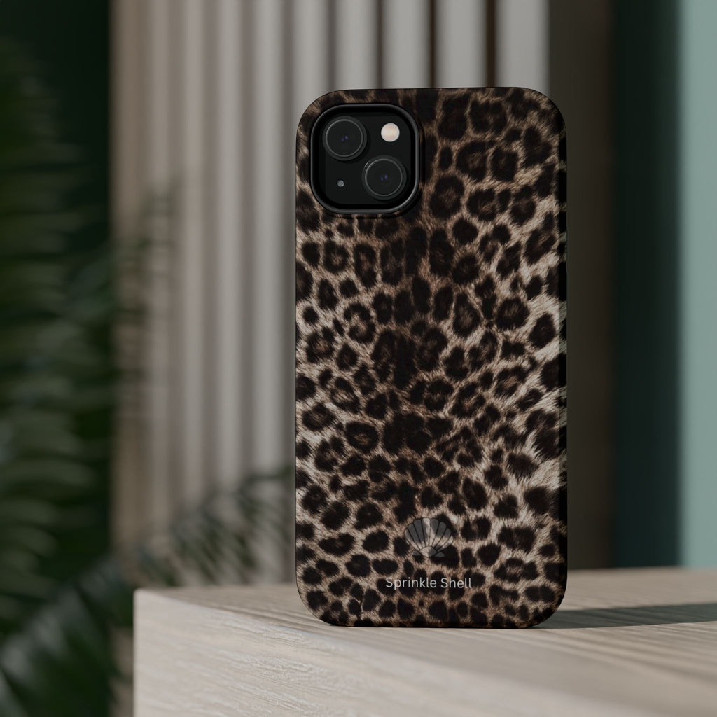 MagSafe cheetah print case