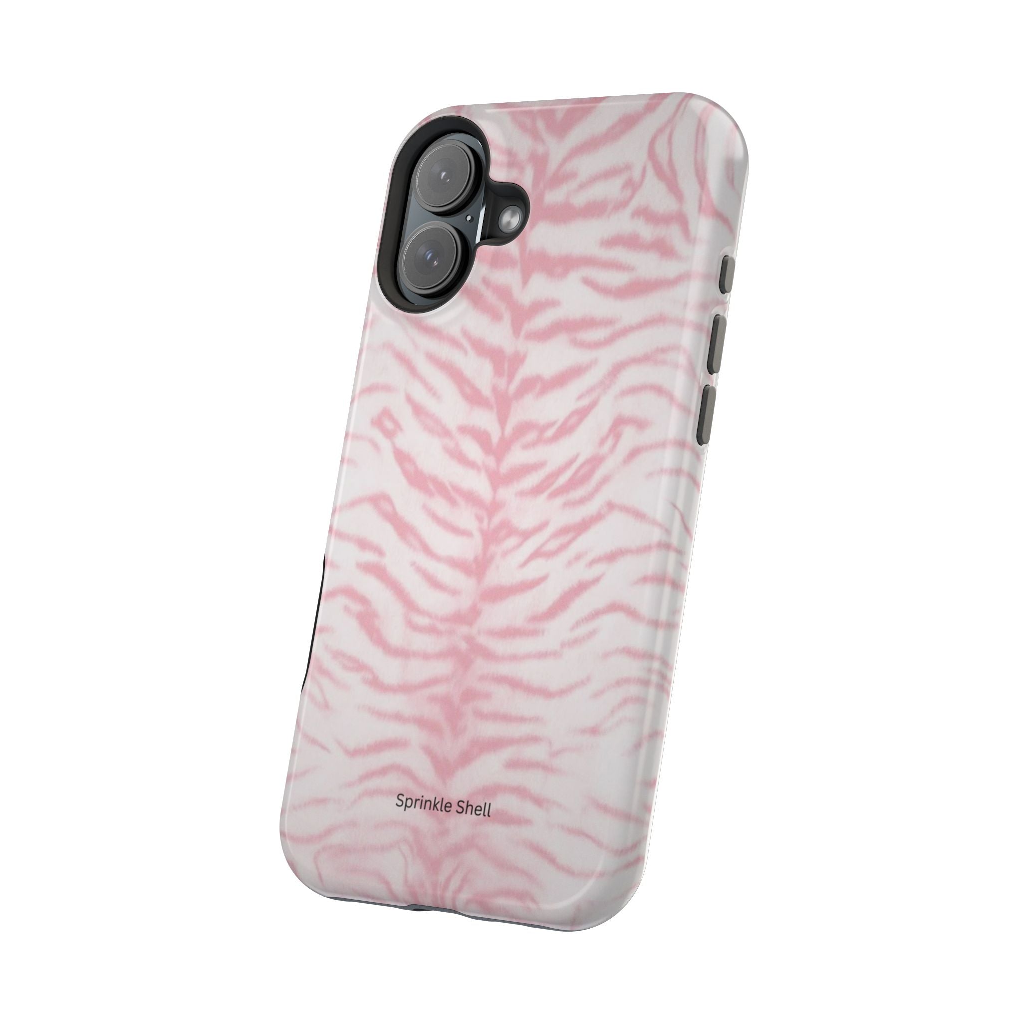 MagSafe Pink Zebra Print Iphone Case