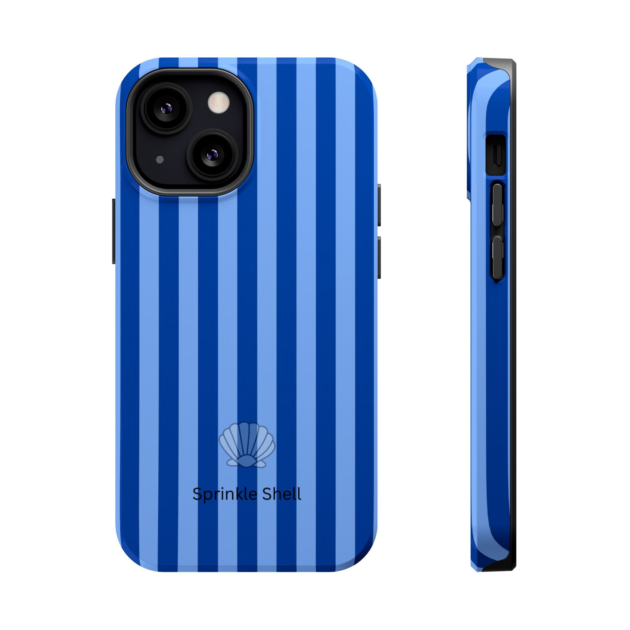 MagSafe blue striped case