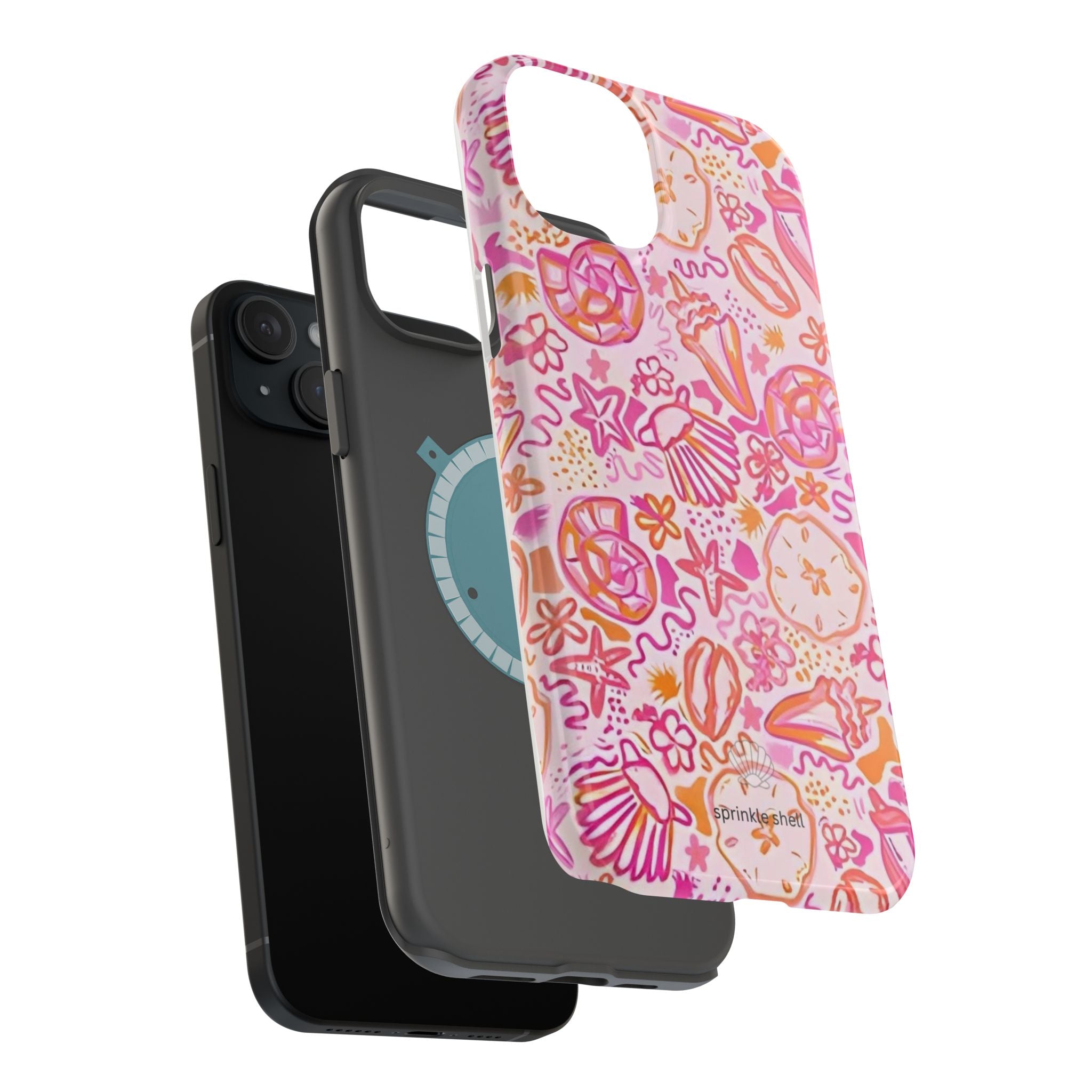 MagSafe Pink Clutter Iphone Case