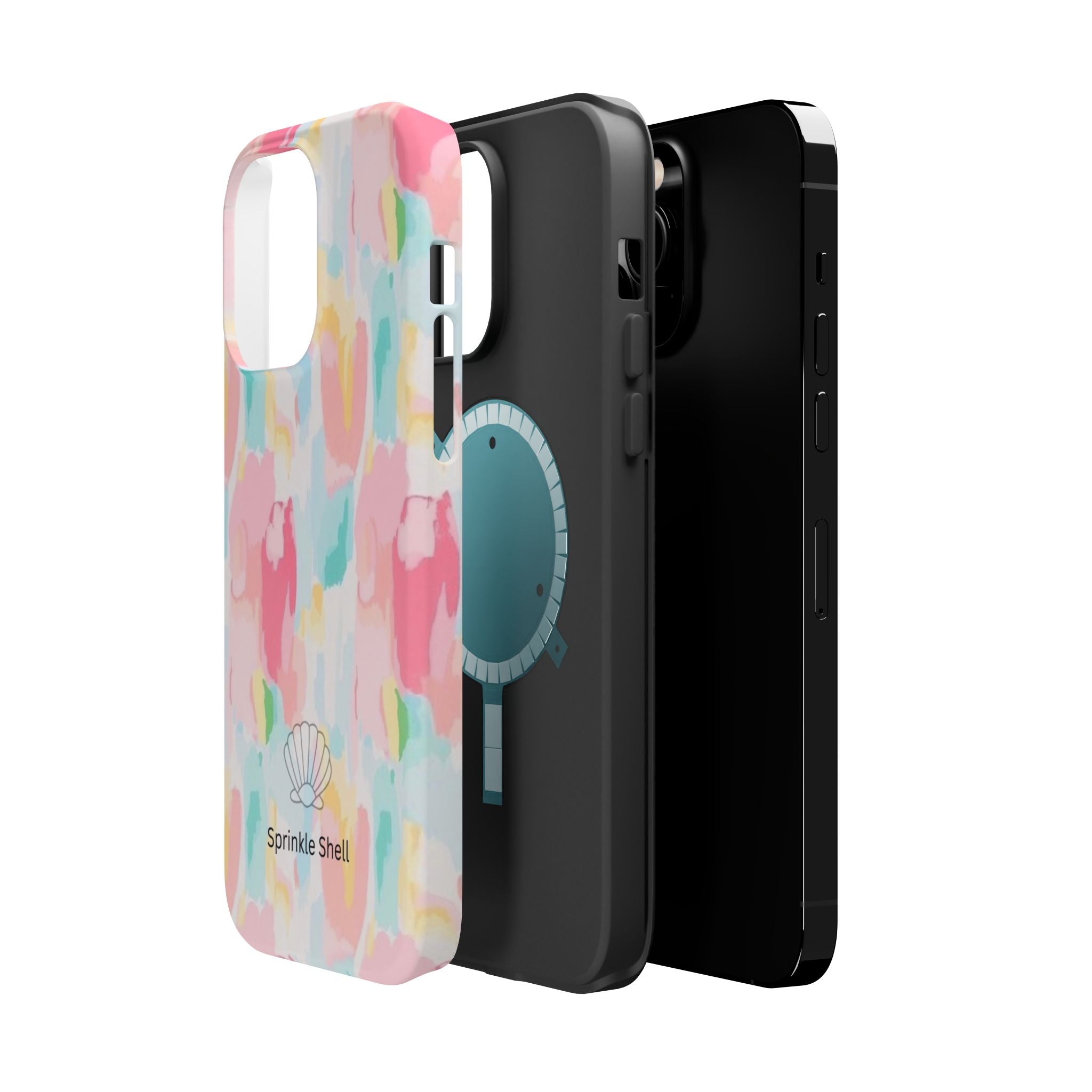 MagSafe cute colorful paint case