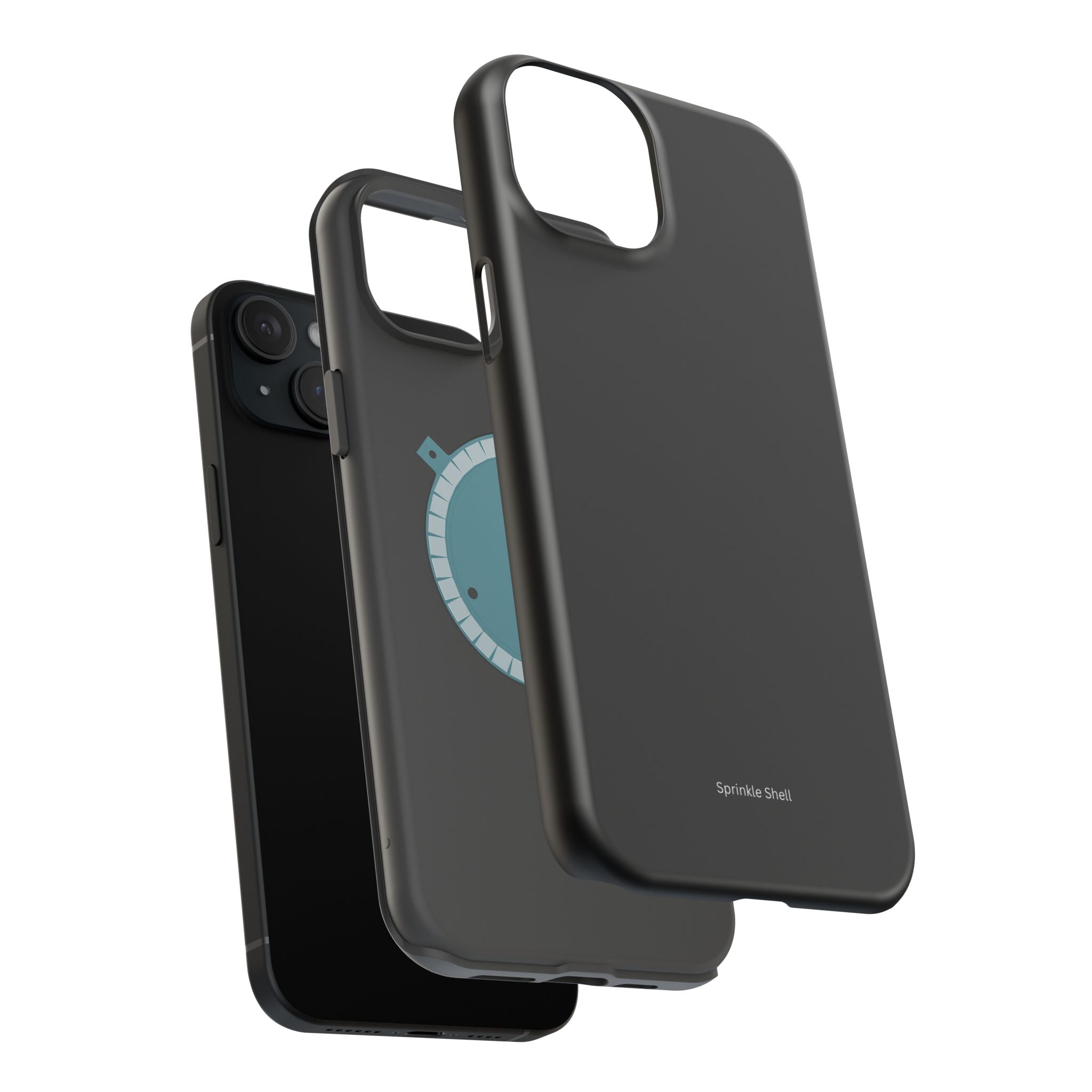 MagSafe Plain Black Iphone Case
