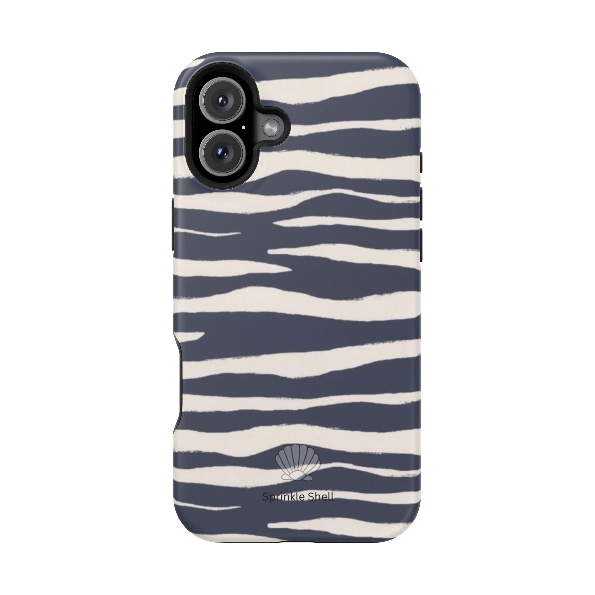 MagSafe Blue zebra print case