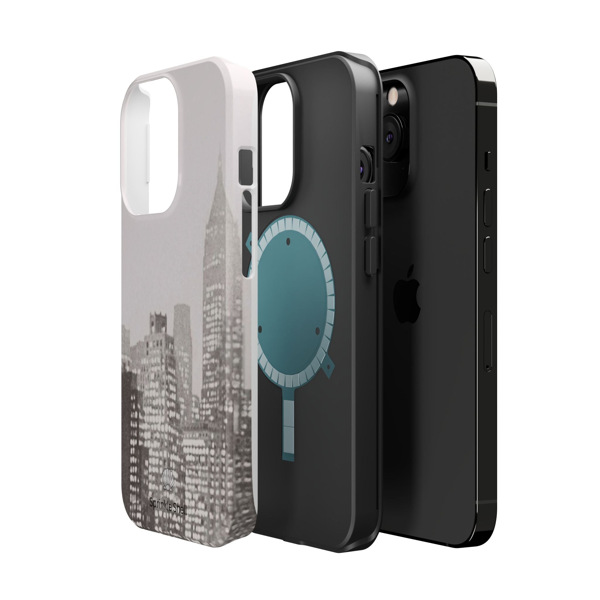 MagSafe city buildings case