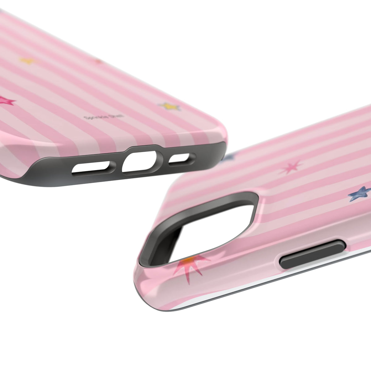 MagSafe pink lines & stars case