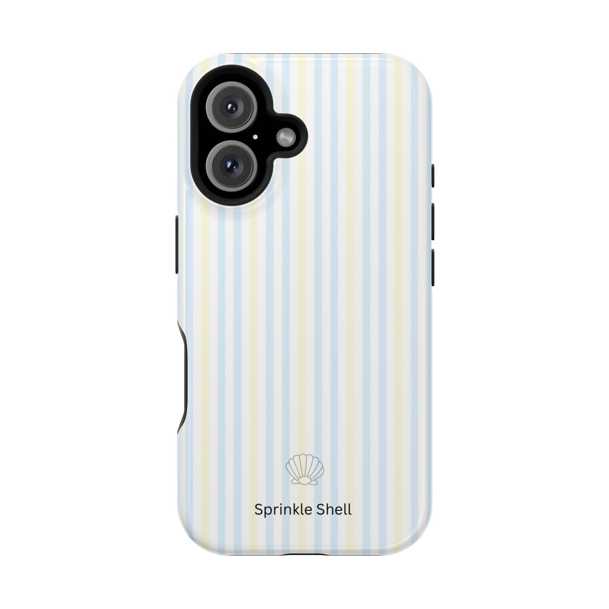 MagSafe Light Yellow And Blue Iphone Case