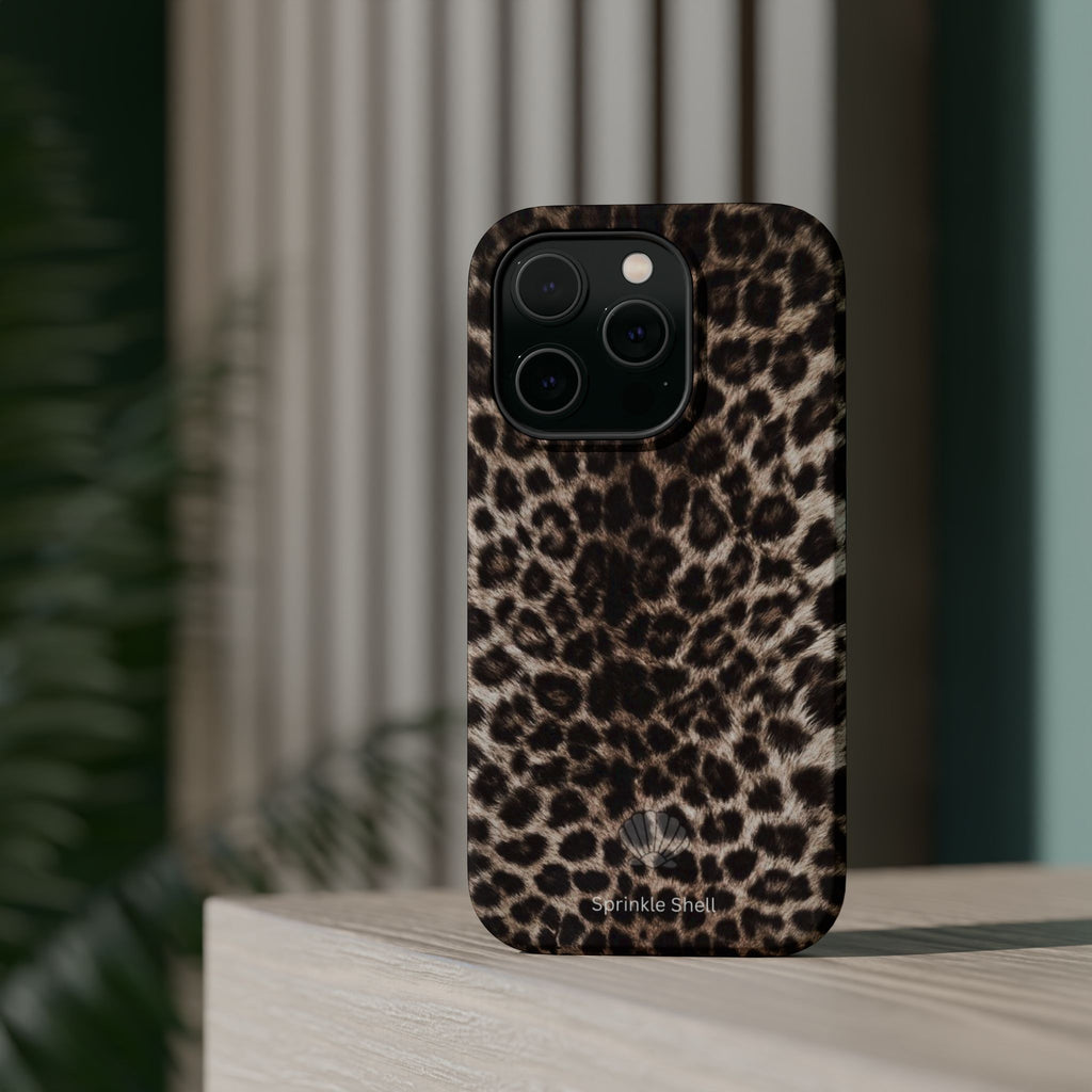 MagSafe cheetah print case