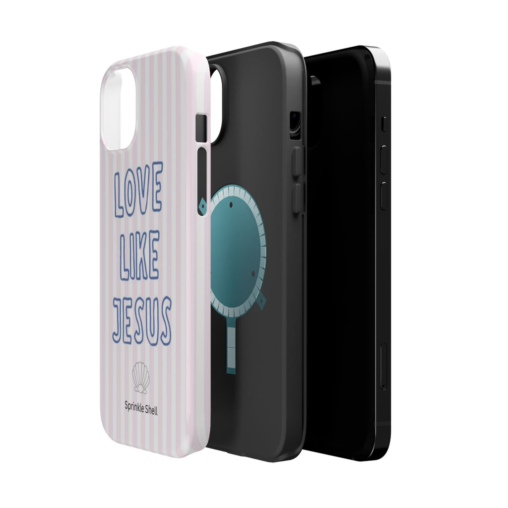 MagSafe Love Like Jesus iphone case