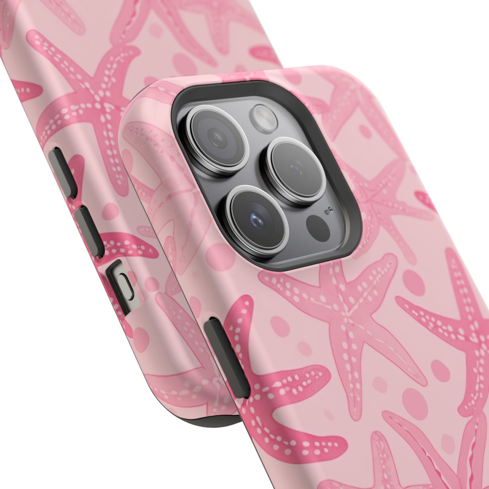 MagSafe Pink Starfish Iphone Case