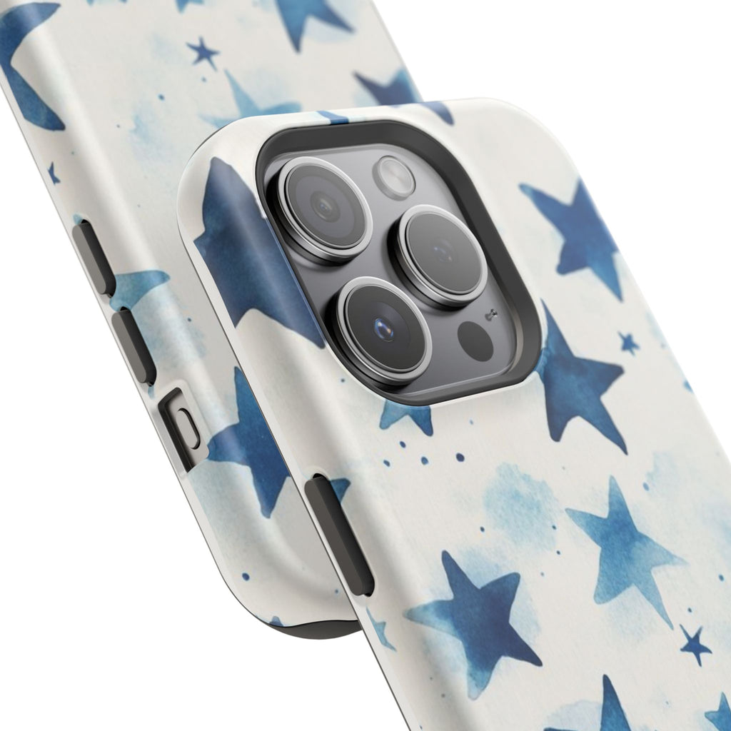 MagSafe Blue Stars iPhone Case