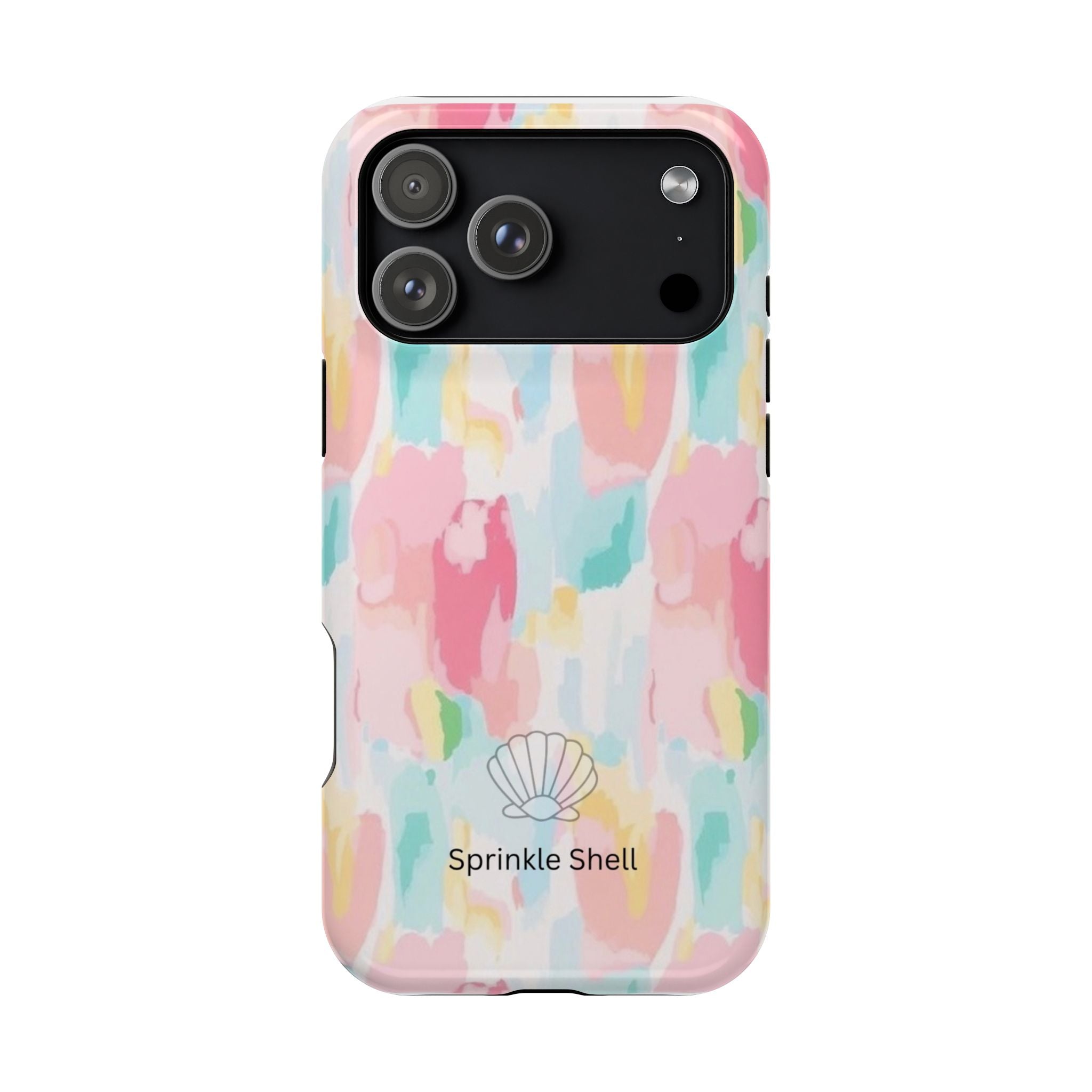 MagSafe cute colorful paint case