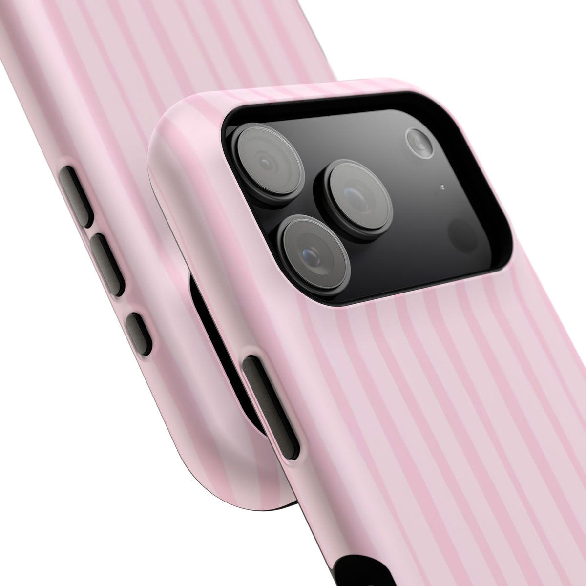 MagSafe pink uneven lines case