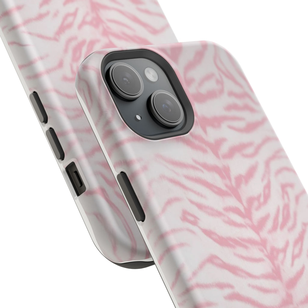 MagSafe Pink Zebra Print Iphone Case