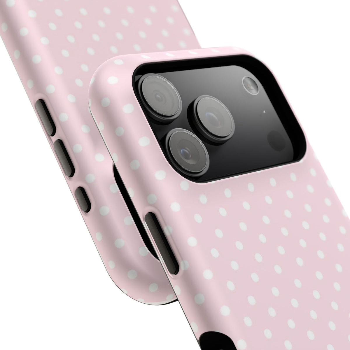 MagSafe light pink polka dots case