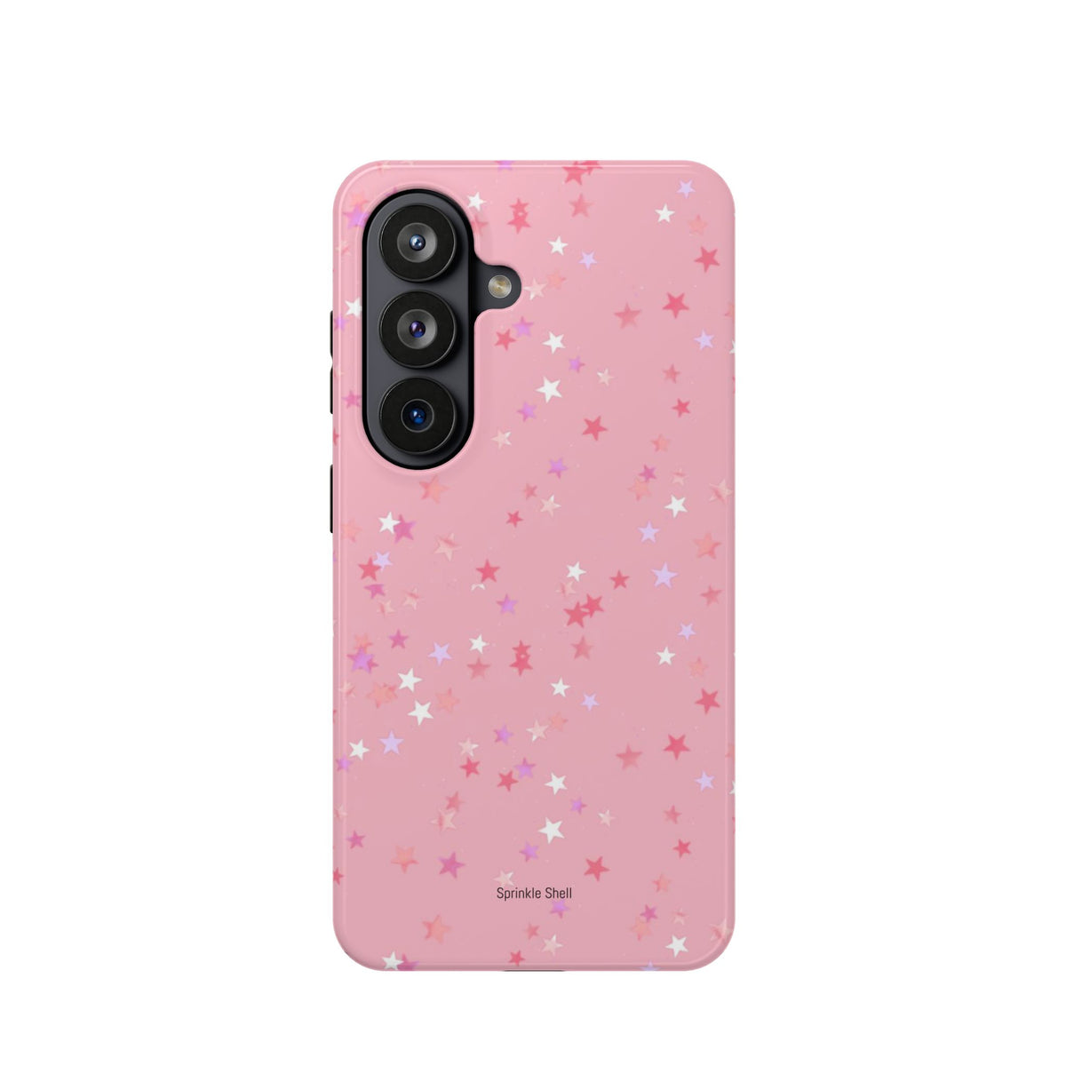 MagSafe pink multicolor stars case