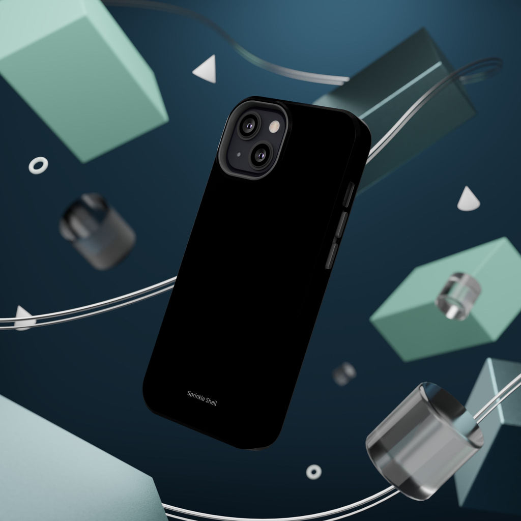 MagSafe Plain Black Iphone Case