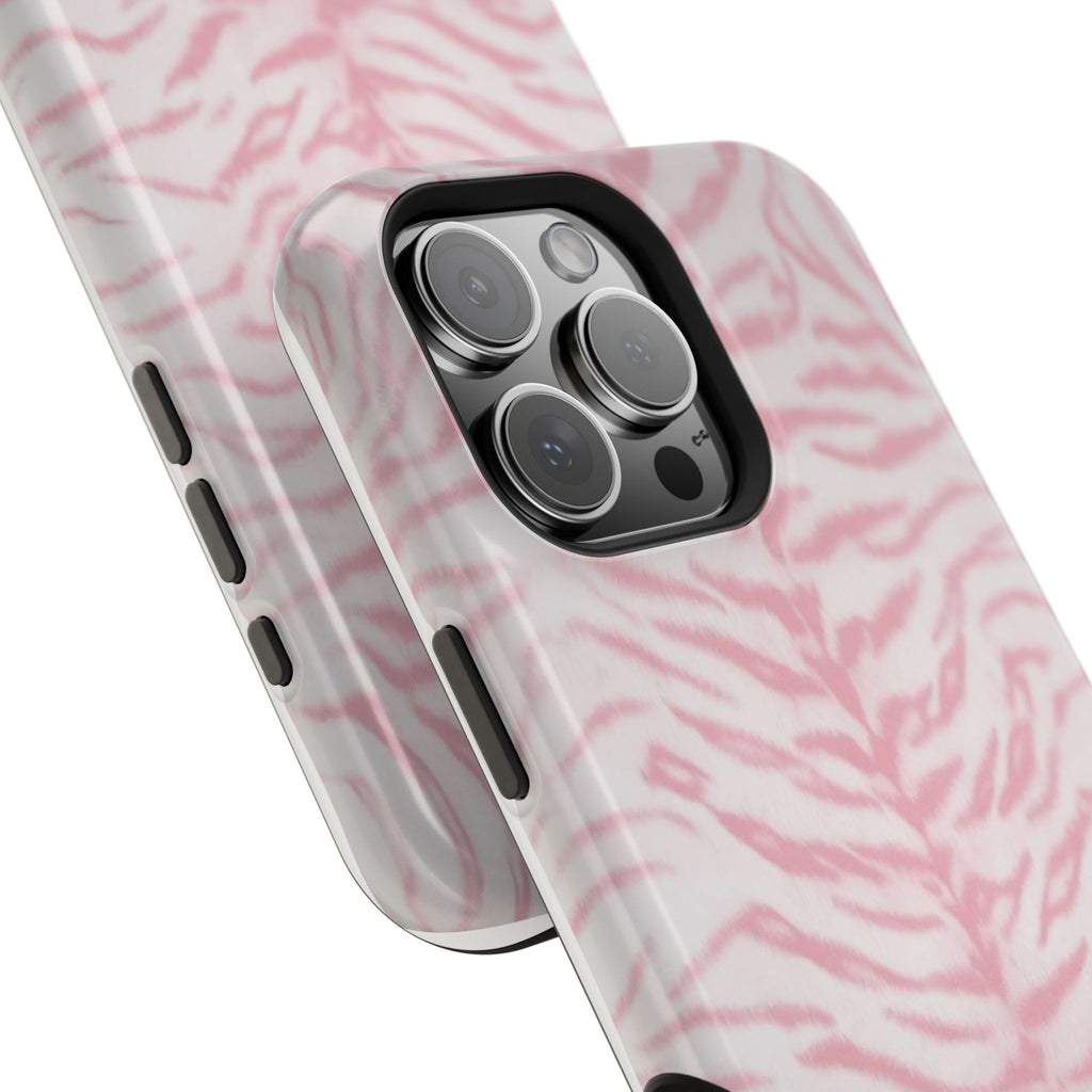 MagSafe Pink Zebra Print Iphone Case