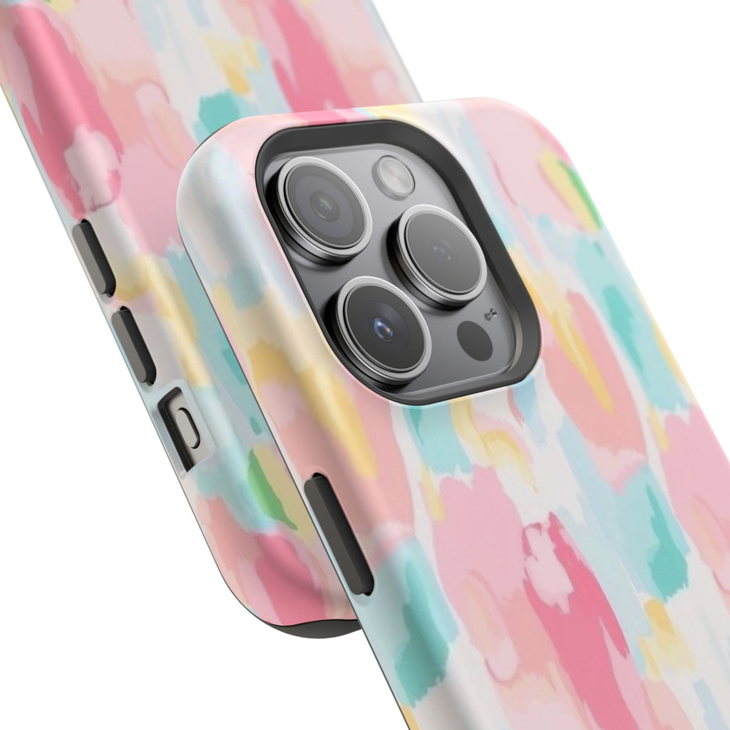 MagSafe cute colorful paint case