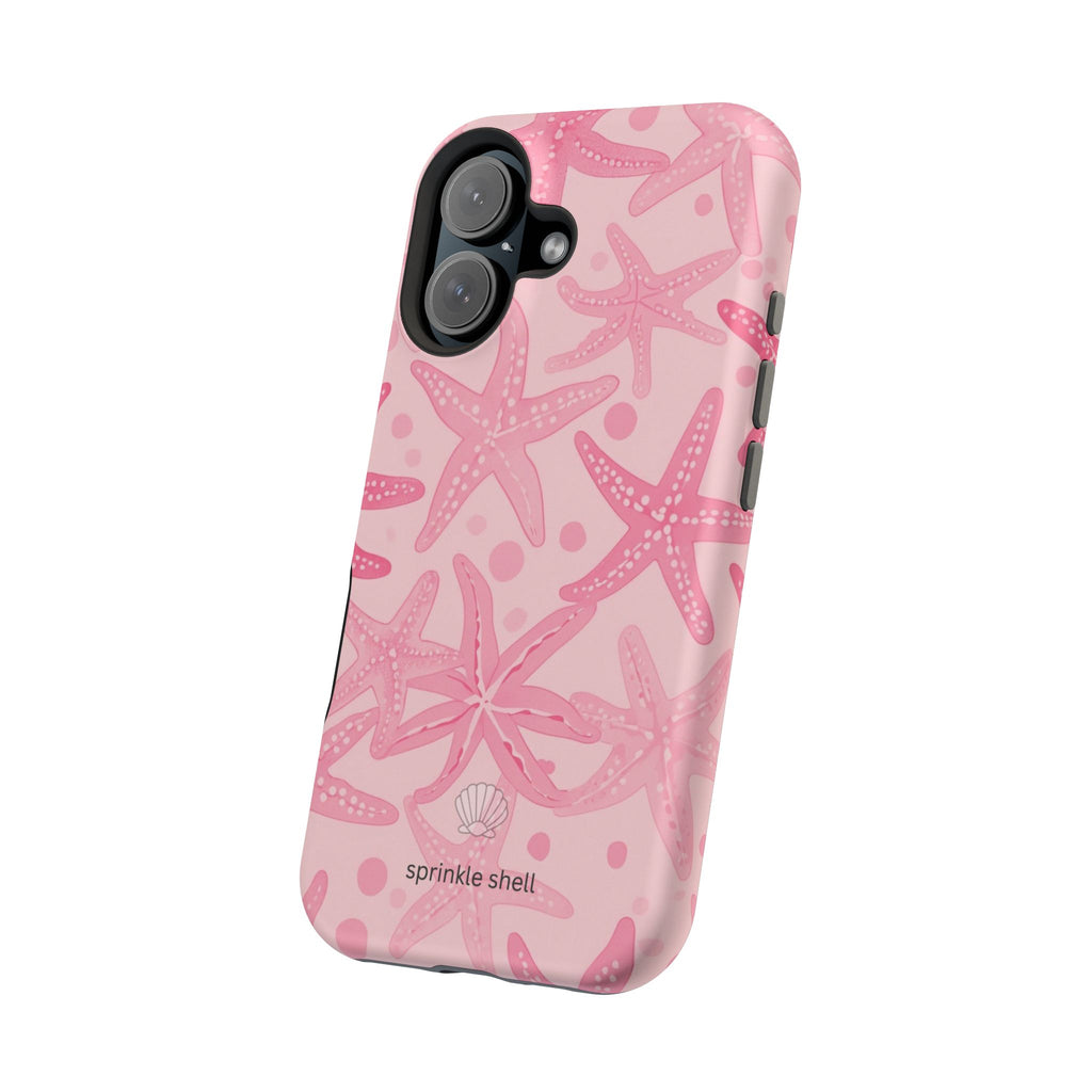 MagSafe Pink Starfish Iphone Case