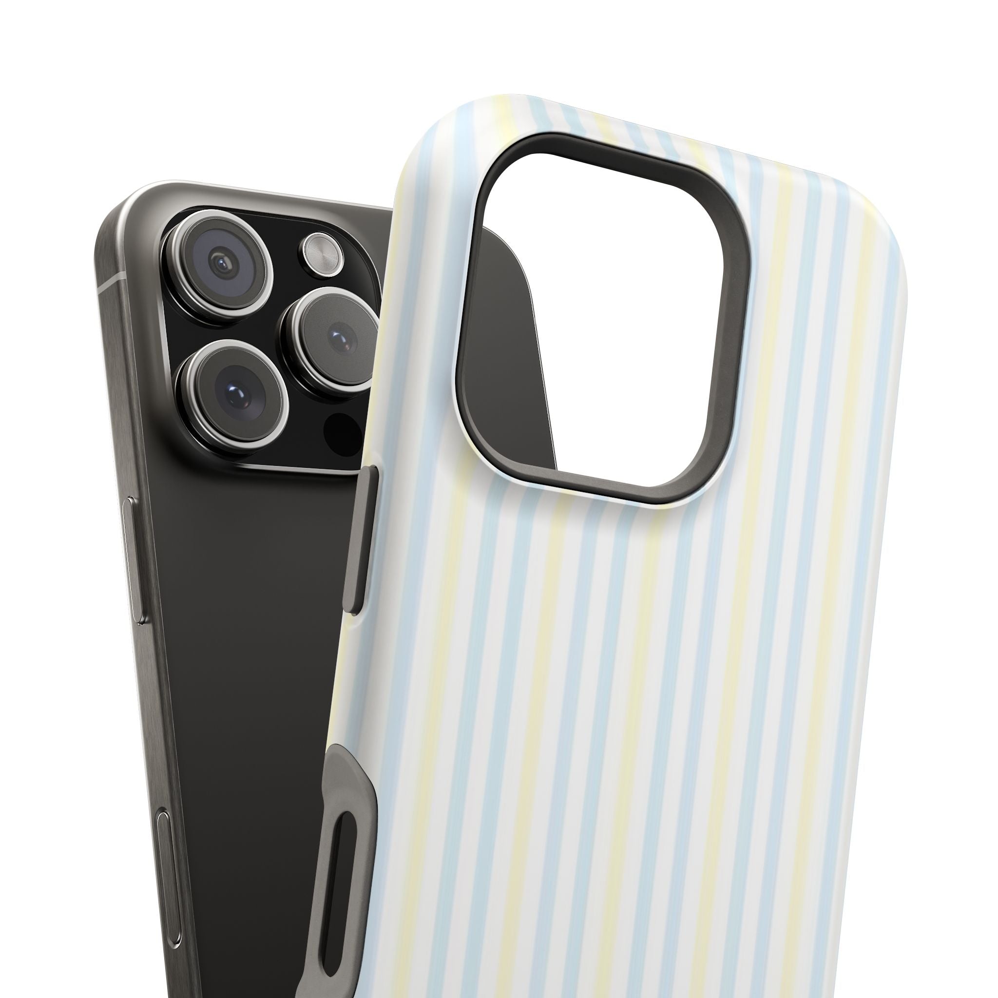 MagSafe Light Yellow And Blue Iphone Case